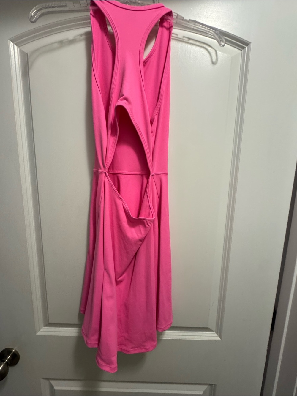 SHEIN Hot Pink Sleeveless Skater Dress for Girls - Picture 2 of 3